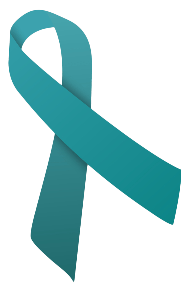 https://www.personalizedcause.com/cancer-awareness-ribbon-and-pins/teal-awareness-ribbon-pin